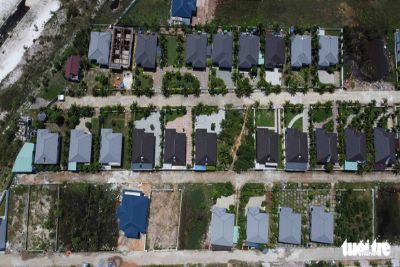 Hiện trạng những khu biệt thự xây trái phép ở Bãi Trường Phú Quốc